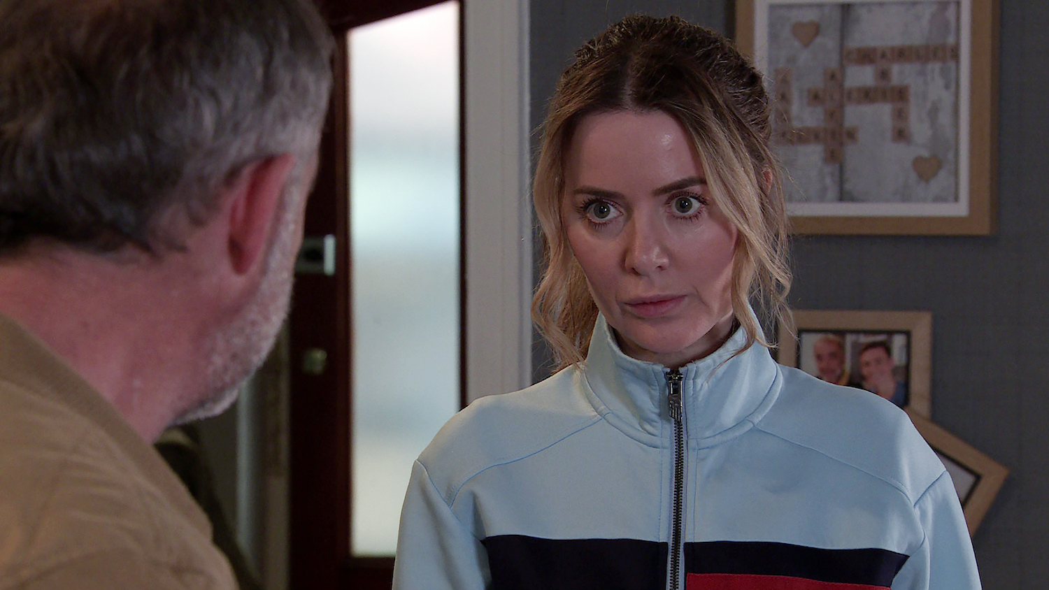 Coronation Street's Abi is seriously talking to Kevin at home