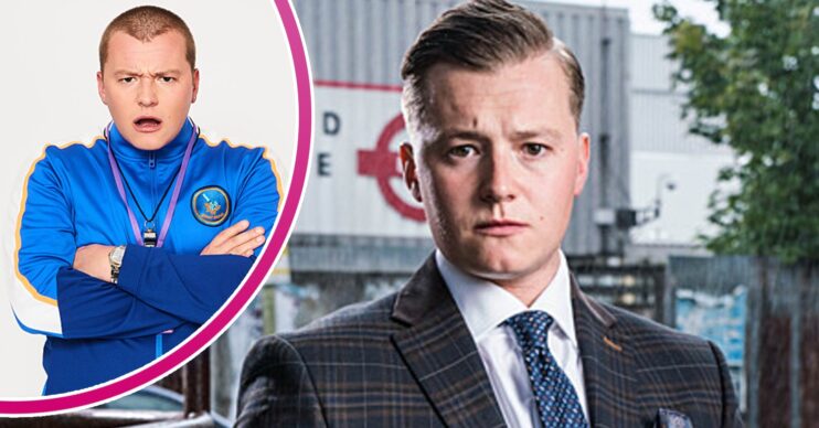 Charlie Wernham as Aaron Monroe in EastEnders and in Bad Education