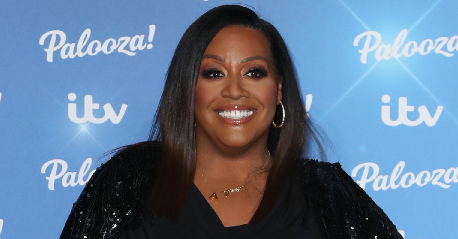This Morning star Alison Hammond smiling at ITV Palooza