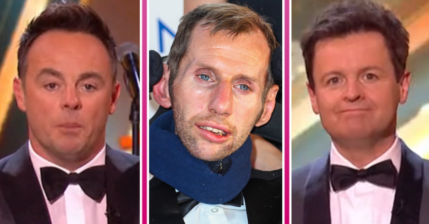 Ant and Dec and Rob Burrow