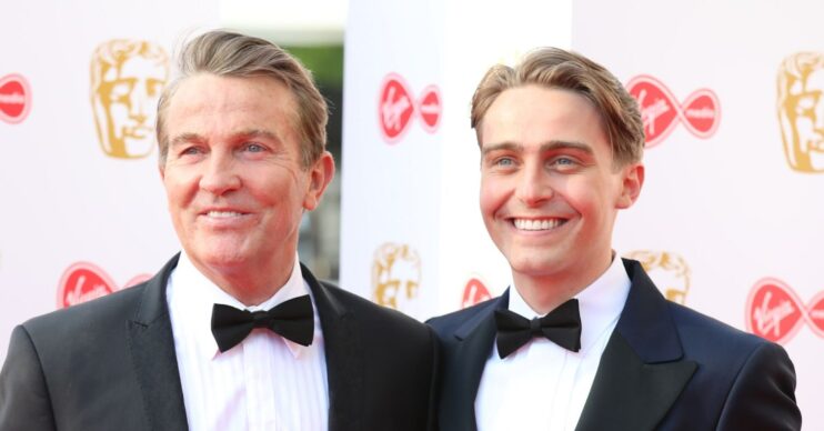 Barney and Bradley Walsh smiling