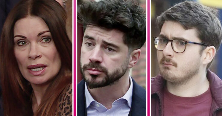 Coronation Street's Carla, Adam, Bobby
