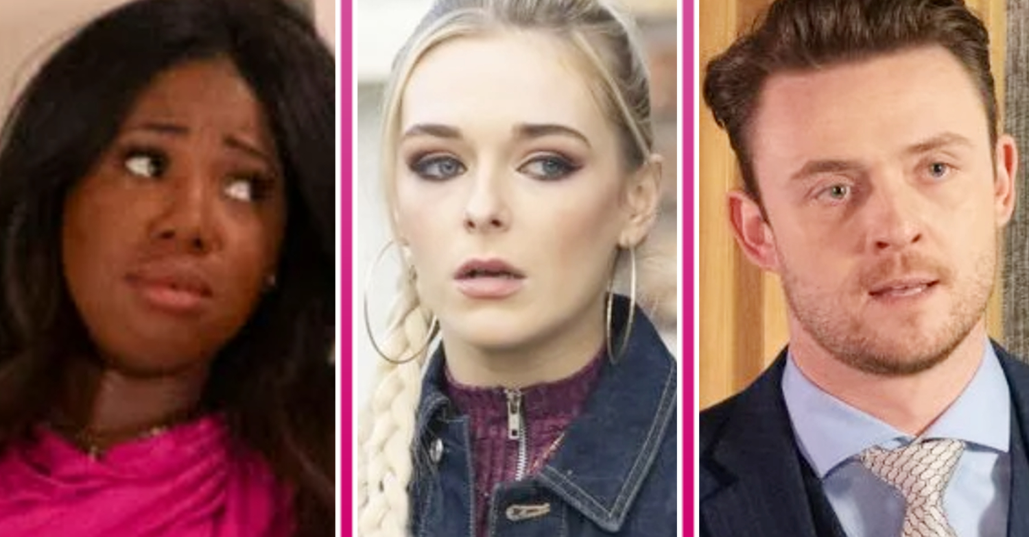 Coronation Street's Dee-Dee, Lauren, and Joel