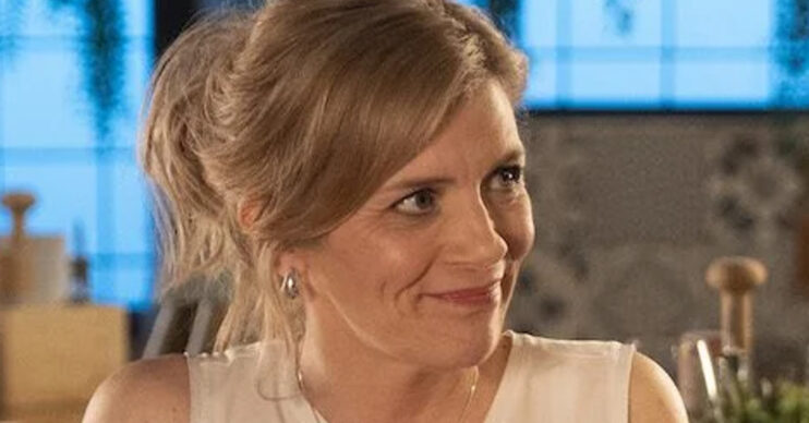 Coronation Street's Leanne is smiling