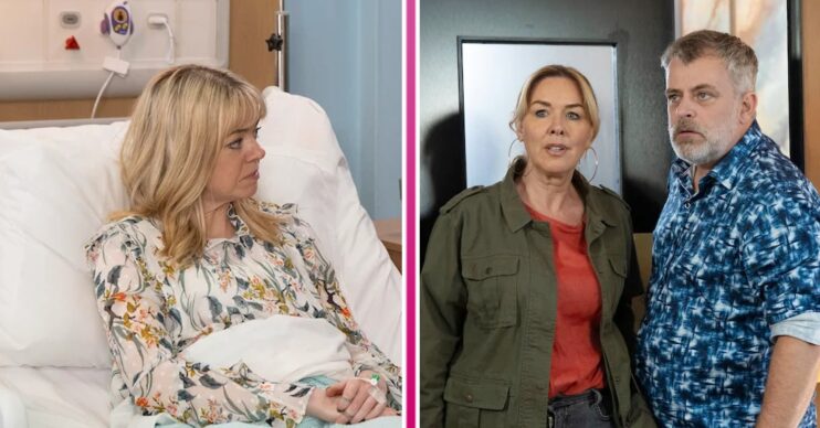 Cassie, Steve, and Toyah in Coronation Street (Credit: ITV/Composite: ED!)