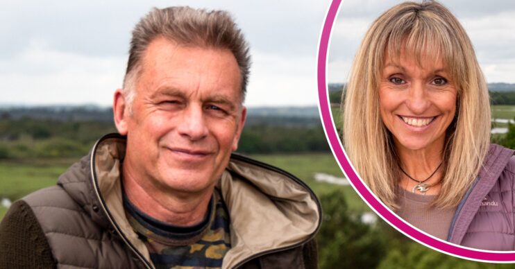 Chris Packham and Michaela Strachan on Springwatch