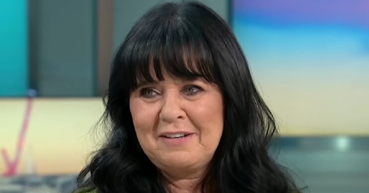 Coleen Nolan smiling on GMB