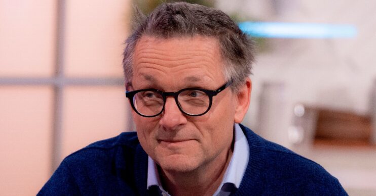 This Morning star Dr Michael Mosley smiling on Lorraine