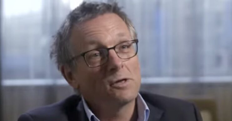 Dr Michael Mosley speaking to camera