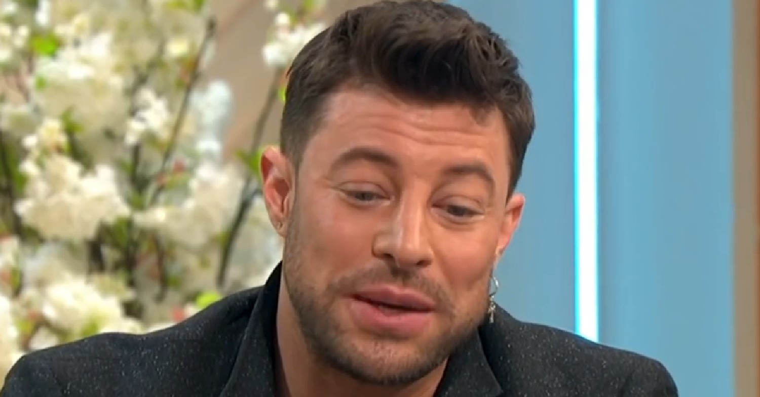 Duncan James speaking on This Morning