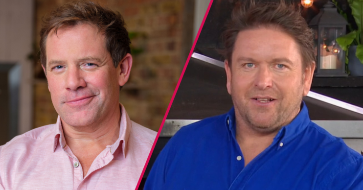 Matt Tebbutt and James Martin smiling