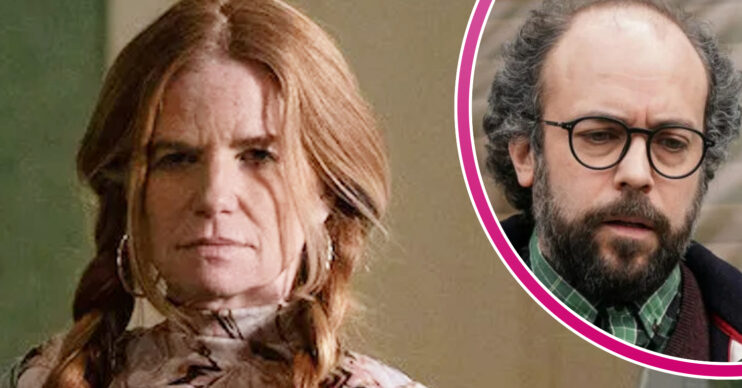 EastEnders' Bianca, and in a bubble is Reiss