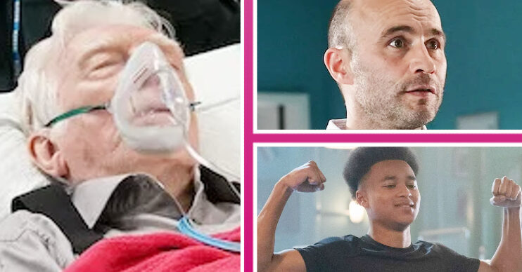 EastEnders' Stevie, Teddy and Denzel