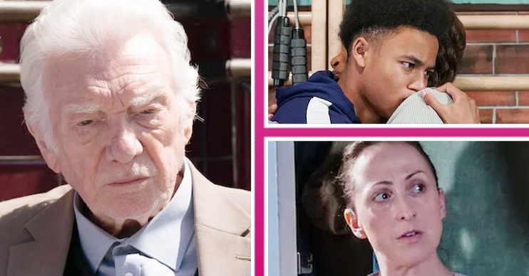 EastEnders' Stevie, Denzel, Sonia