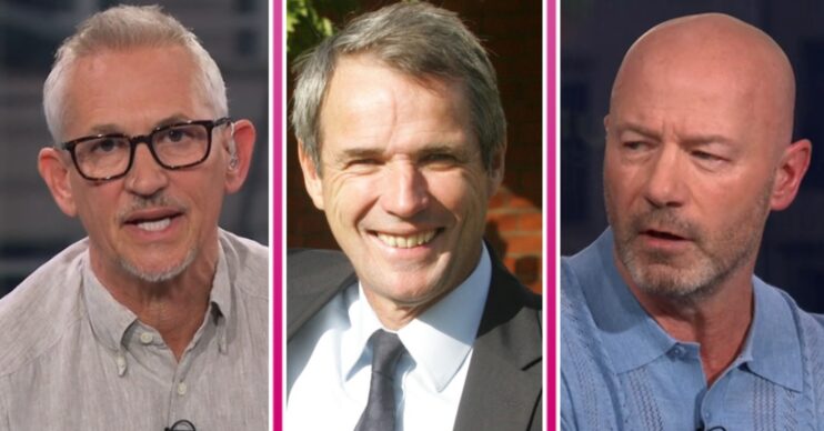 Gary Lineker, Alan Hansen and Alan Shearer in ED composite