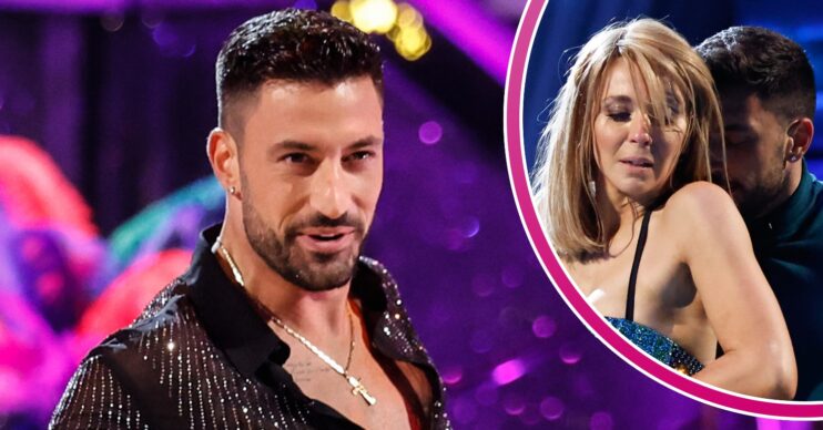 Giovanni Pernice dancing on Strictly