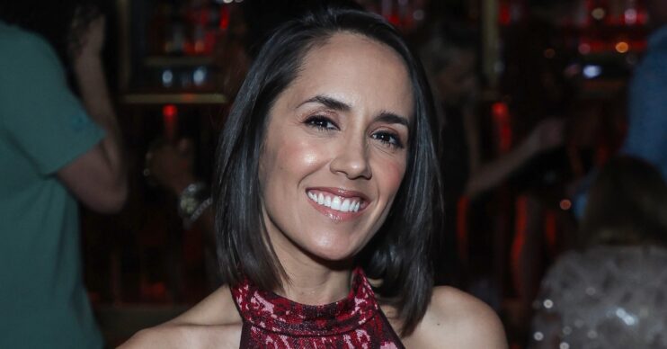 Janette Manrara smiling at event