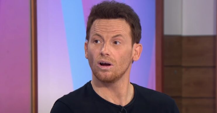 Joe Swash speaking on Loose Women