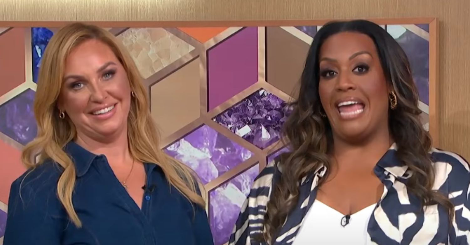 Josie Gibson and Alison Hammond presenting This Morning