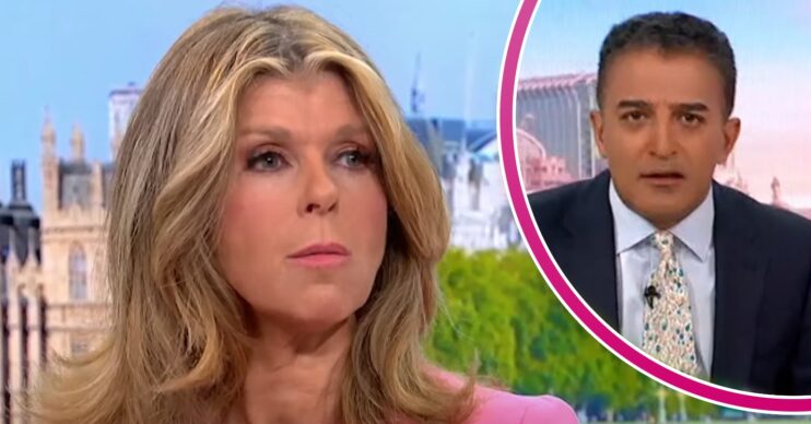 Kate Garraway and Adil Ray on GMB