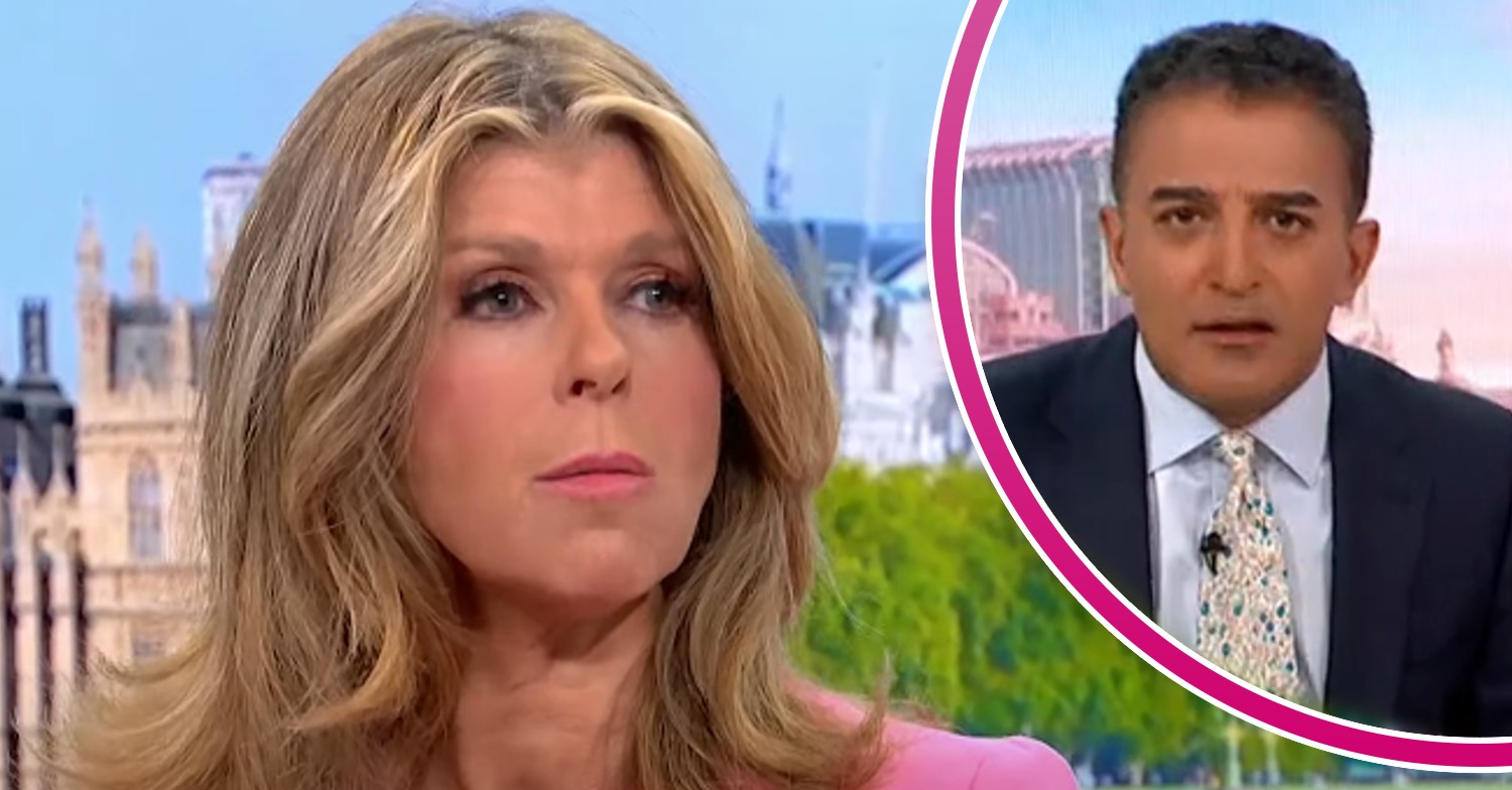 Kate Garraway and Adil Ray on GMB