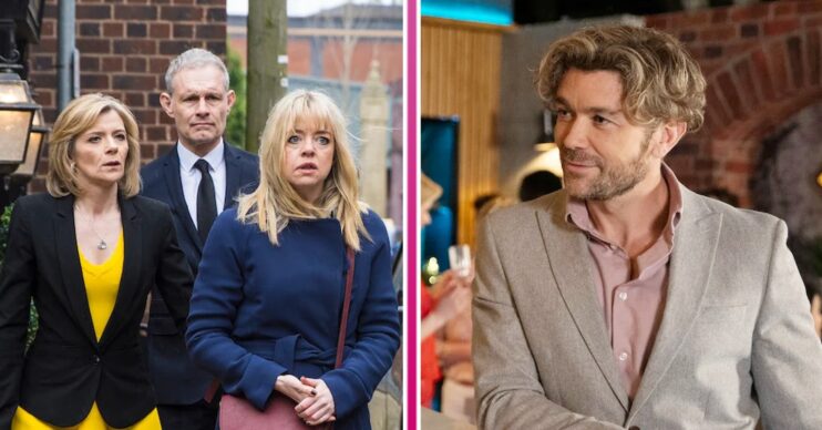Leanne, Nick, Toyah and Rowan in Coronation Street (Credit: ITV/ Composite ED!)