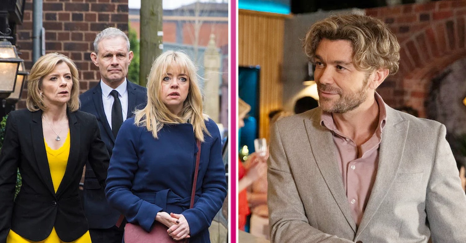 Leanne, Nick, Toyah and Rowan in Coronation Street (Credit: ITV/ Composite ED!)