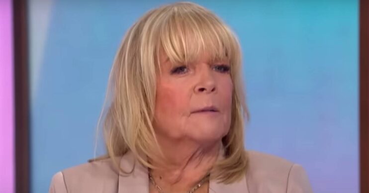 Linda Robson looks defiant