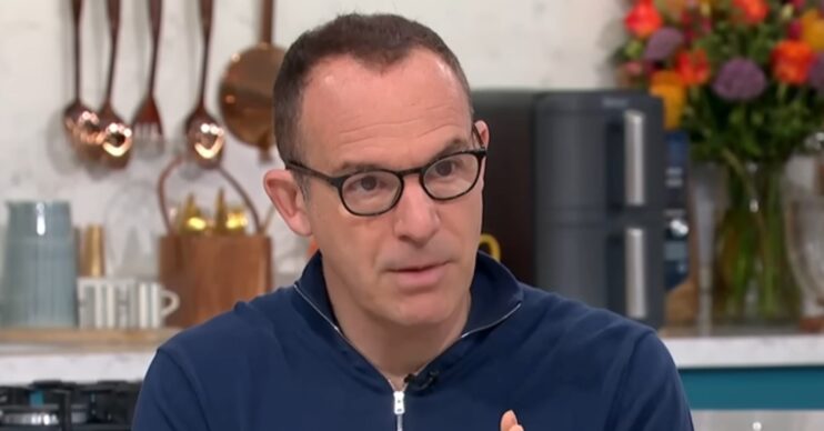 Martin Lewis wearing glasses