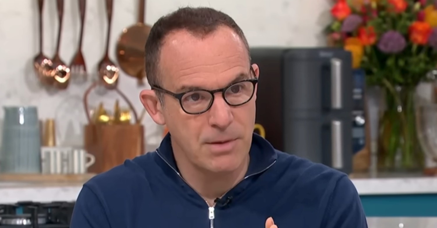 Martin Lewis wearing glasses