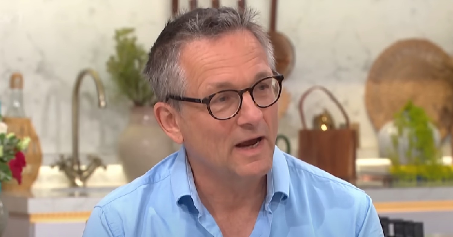 Dr Michael Mosley speaking on This Morning