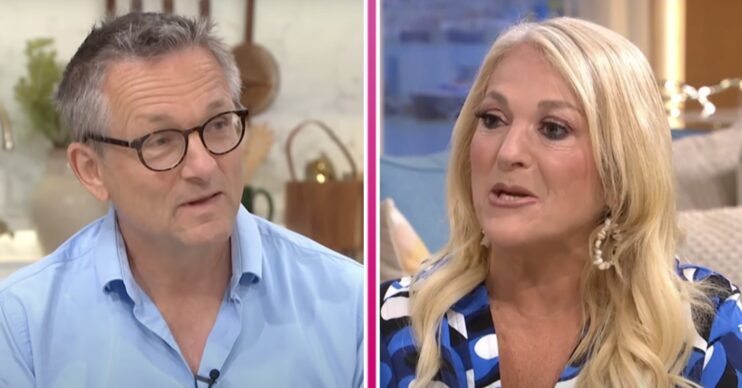Dr Michael Mosley and Vanessa Feltz on This Morning