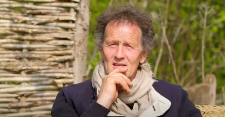 Monty Don looking sad