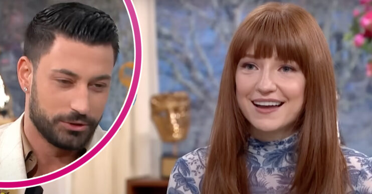 Nicola Roberts/Giovanni Pernice split image