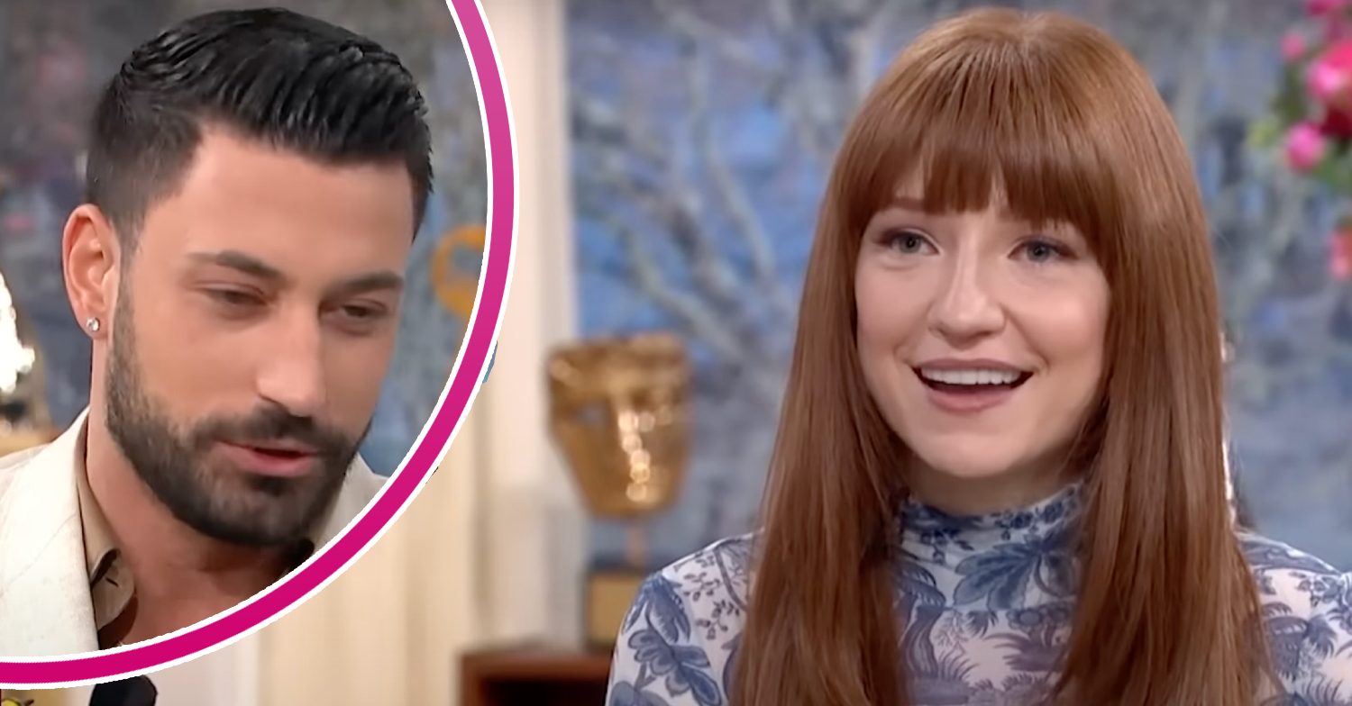 Nicola Roberts/Giovanni Pernice split image