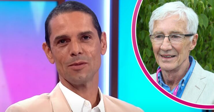Paul O'Grady smiling and his husband on Loose Women
