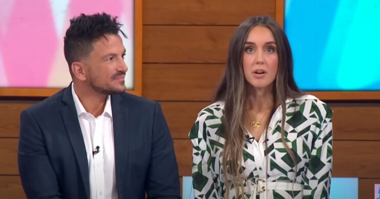 Peter Andre and Emily MacDonagh on Loose Women