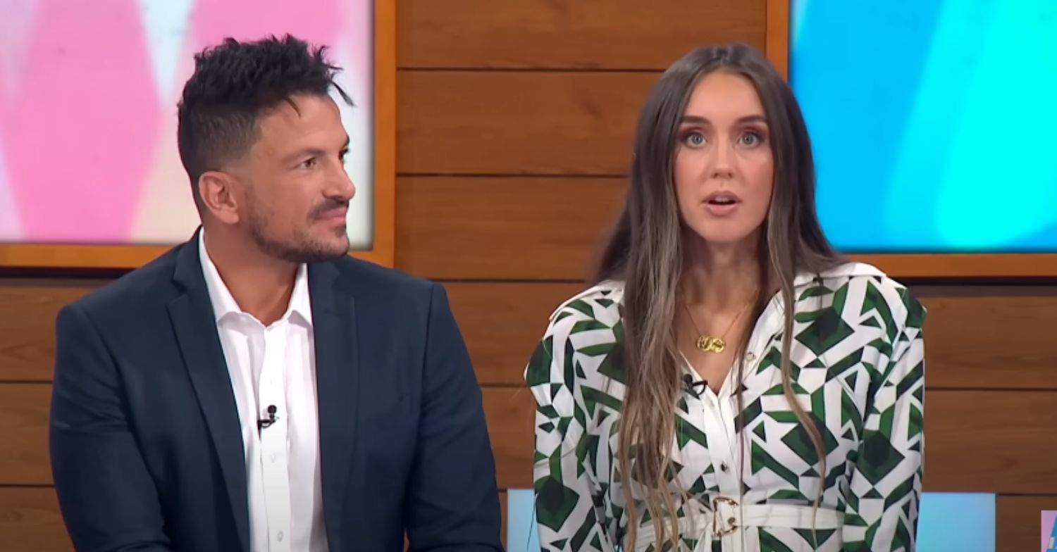 Peter Andre and Emily MacDonagh on Loose Women