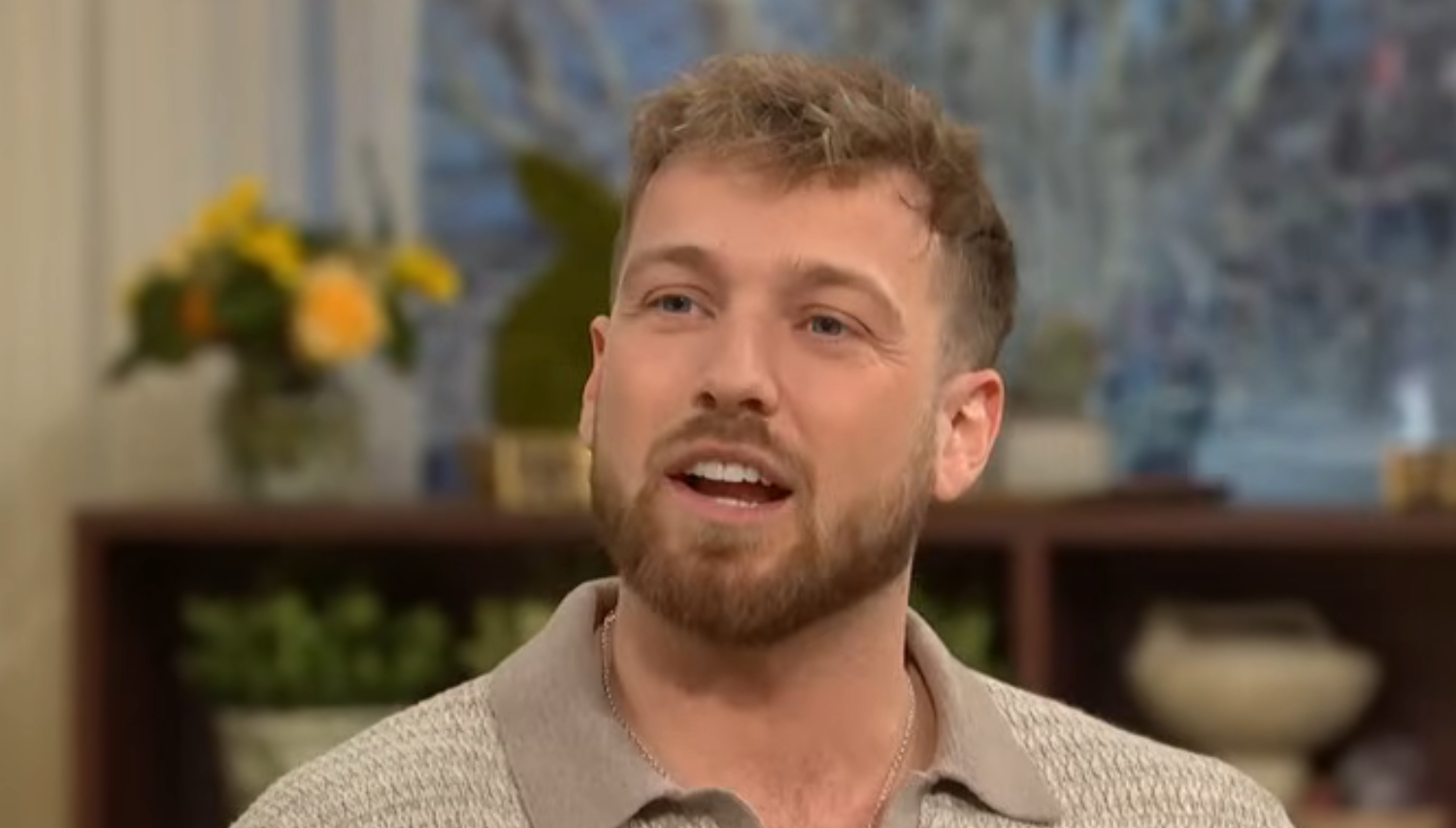 Sam Thompson talks on This Morning
