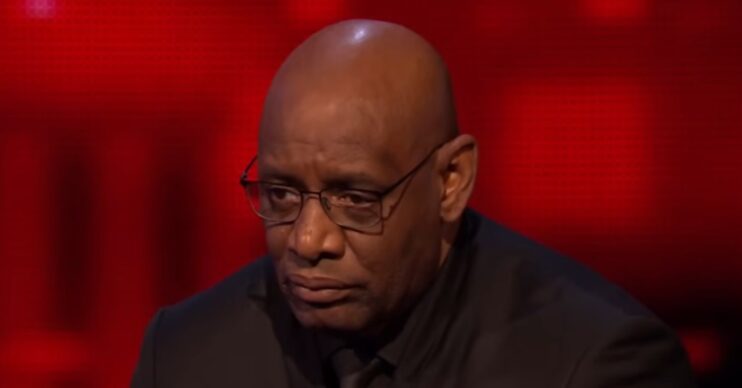 Shaun Wallace looks stern on The Chase