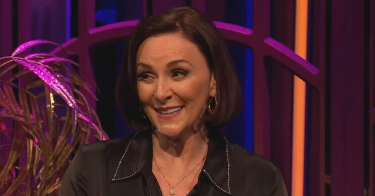 Shirley Ballas being interviewed