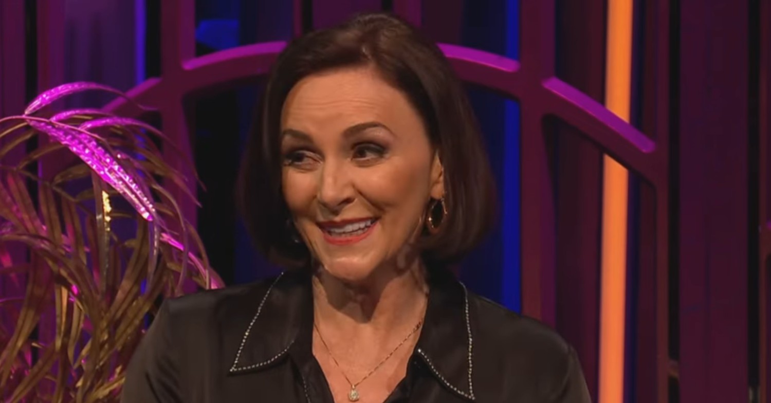 Shirley Ballas being interviewed