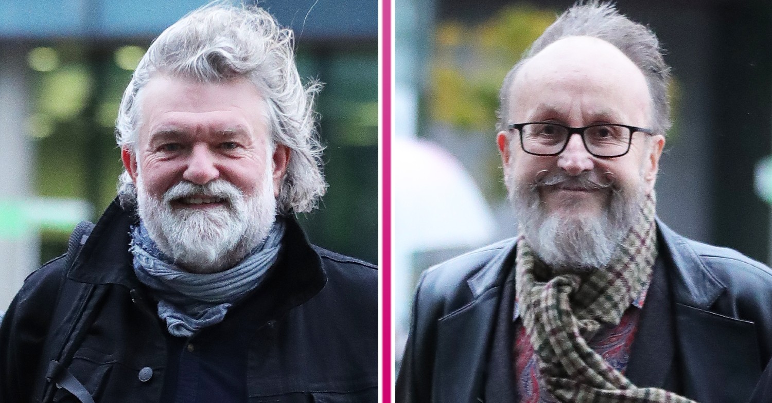 Si King and Dave Myers smiling in the wind