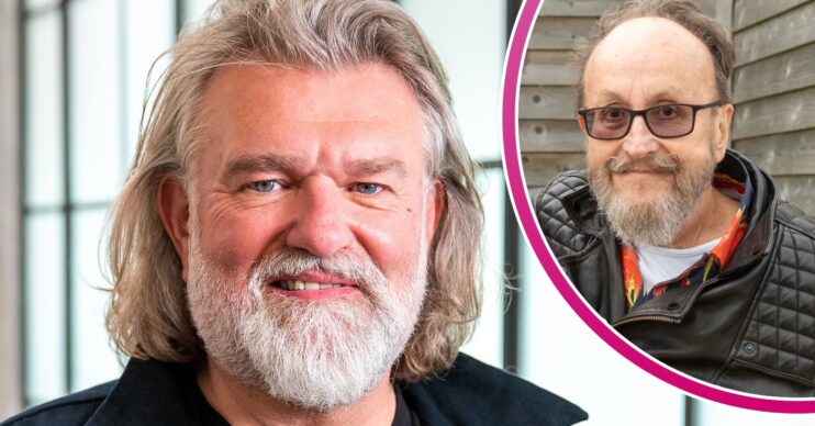Si King smiling and Dave Myers inset