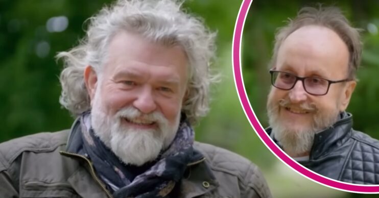 Hairy Bikers star Si King with Dave Myers in ED composite