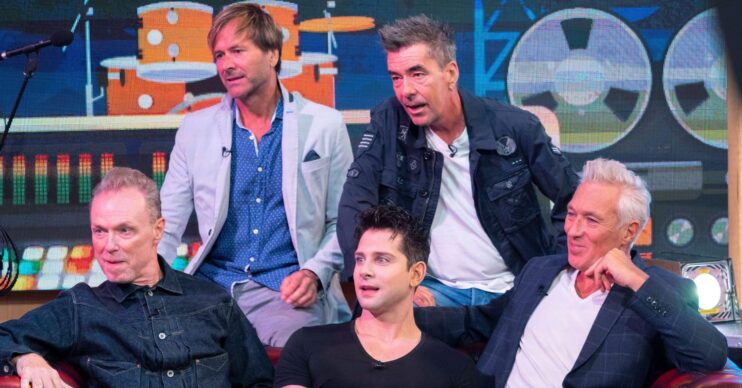 Spandau Ballet sitting down