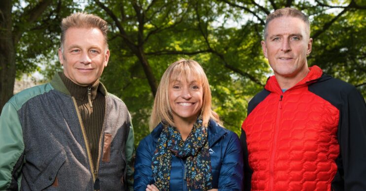 Springwatch 2024 cast Chris Packham, Michaela Strachan and Iolo Williams