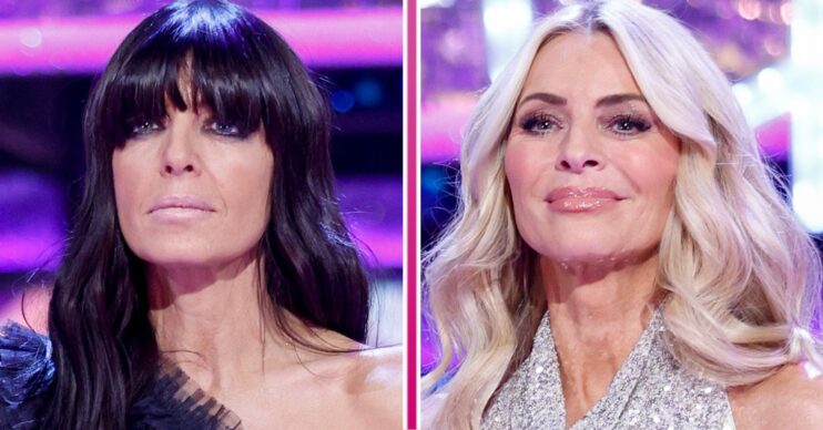 Claudia Winkleman and Tess Daly on Strictly