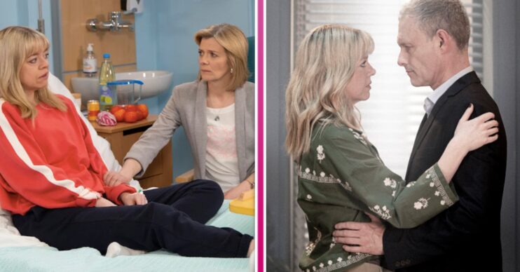 Toyah and Leanne, next to Toyah and Nick