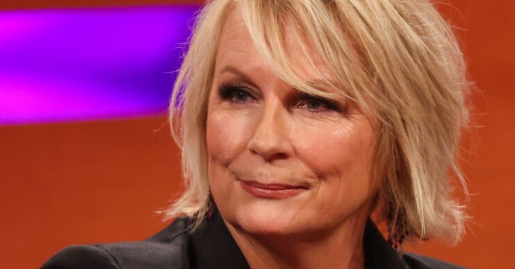 Jennifer Saunders appearing on The Graham Norton Show